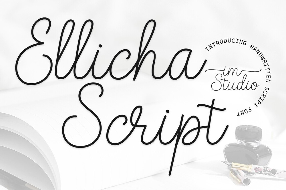 Шрифт Ellicha Script