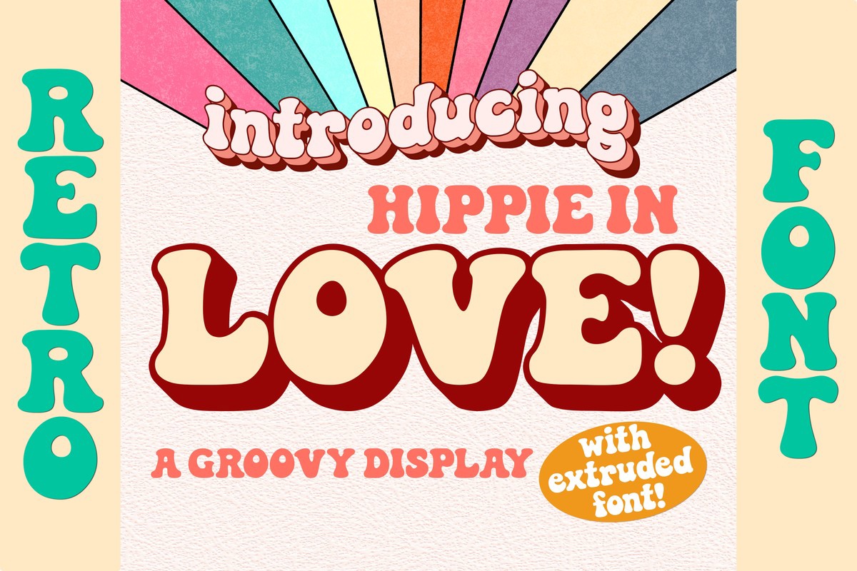 Шрифт Hippie in Love