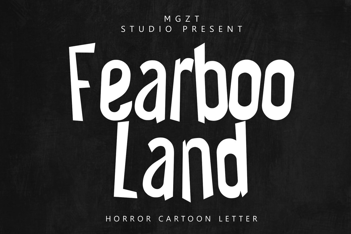 Шрифт Fearboo Land