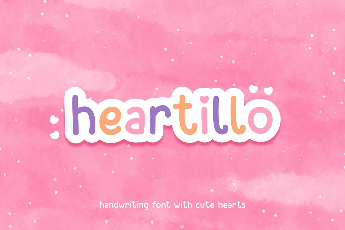 Шрифт Heartillo