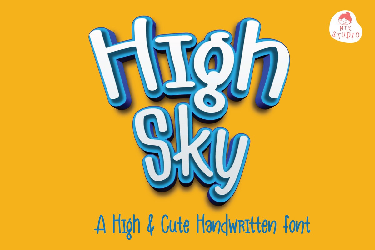 Шрифт Highsky