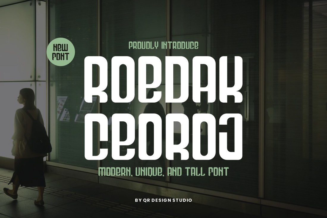 Шрифт Roedak Ceoroj