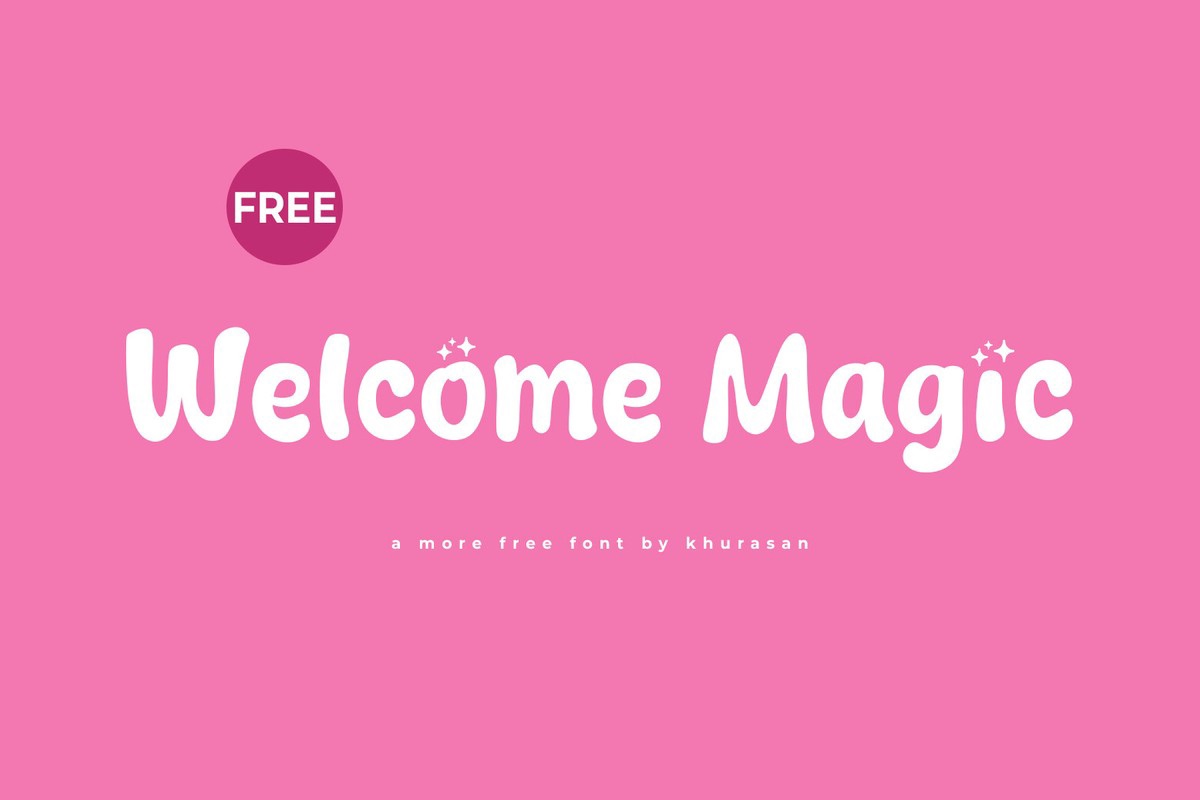 Шрифт Welcome Magic