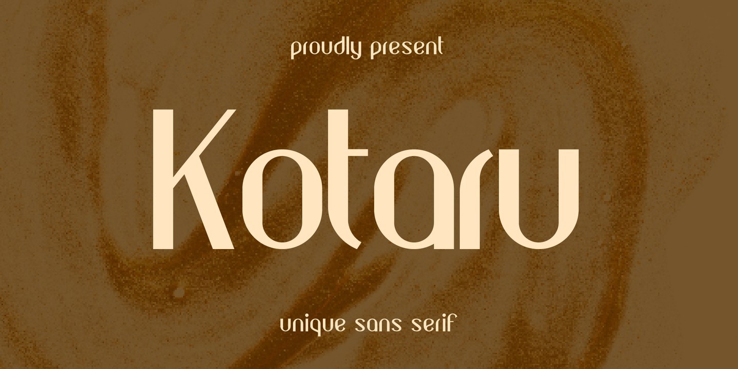 Шрифт Kotaru