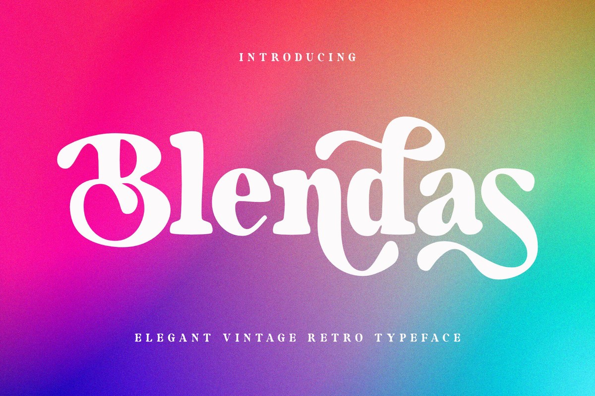 Шрифт Blendas