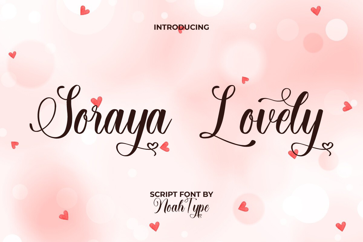 Шрифт Soraya Lovely