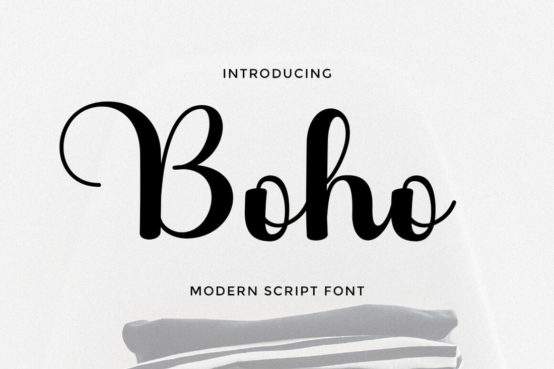 Шрифт Boho Script