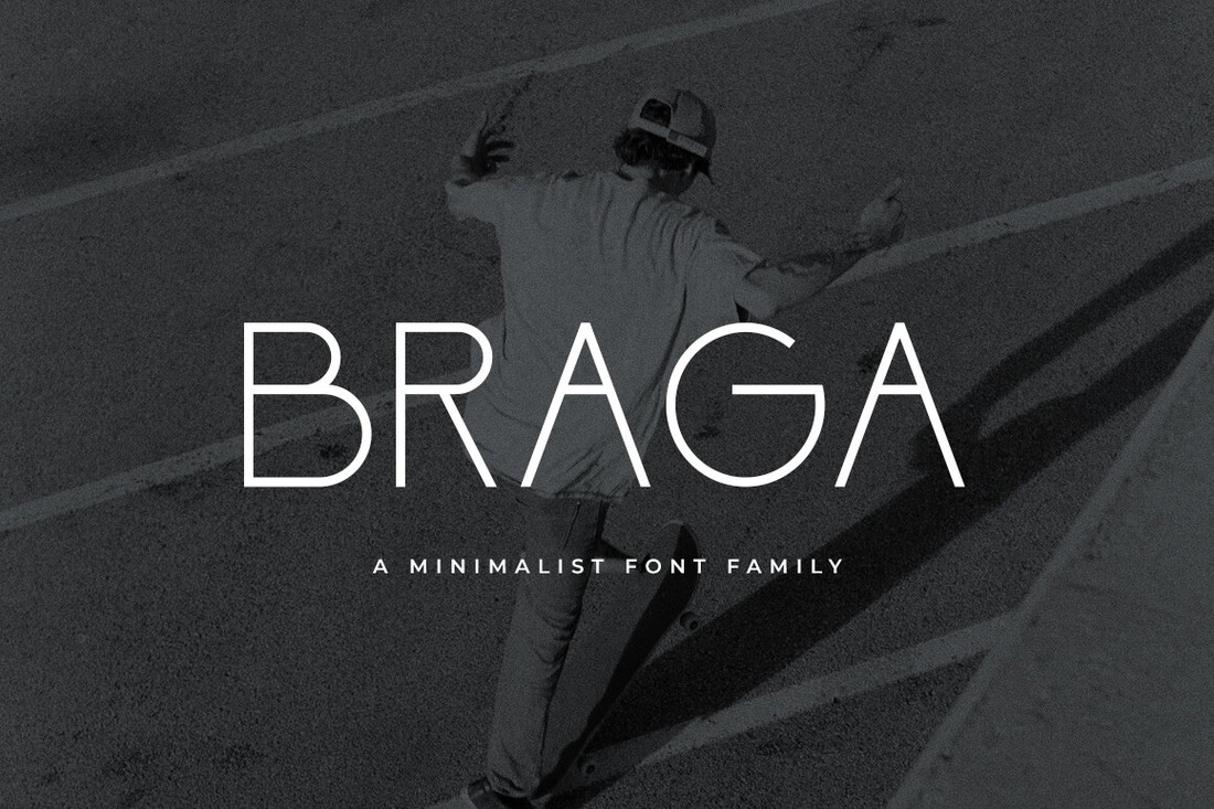 Шрифт Braga