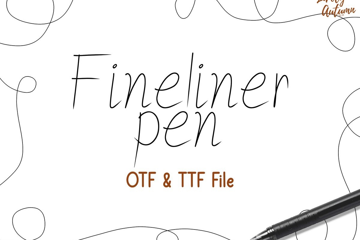 Fineliner Pen