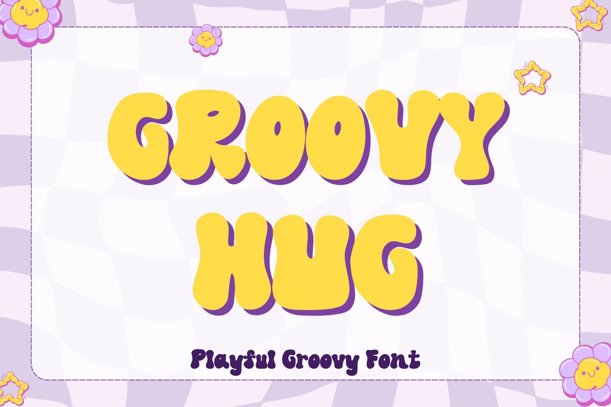 Шрифт Groovy Hug