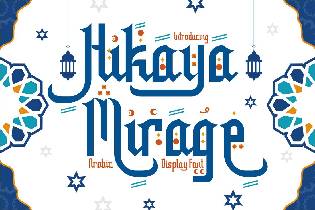 Шрифт Hikaya Mirage