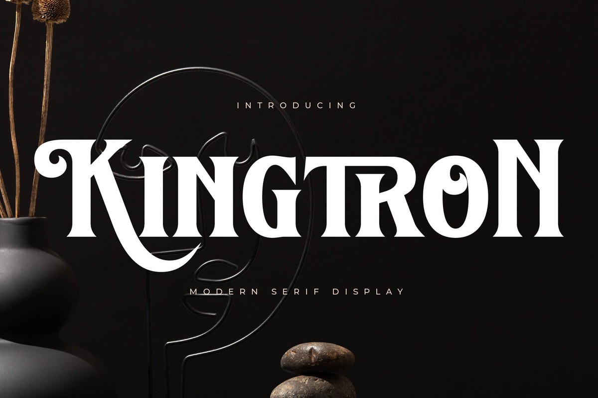 Шрифт Kingtron