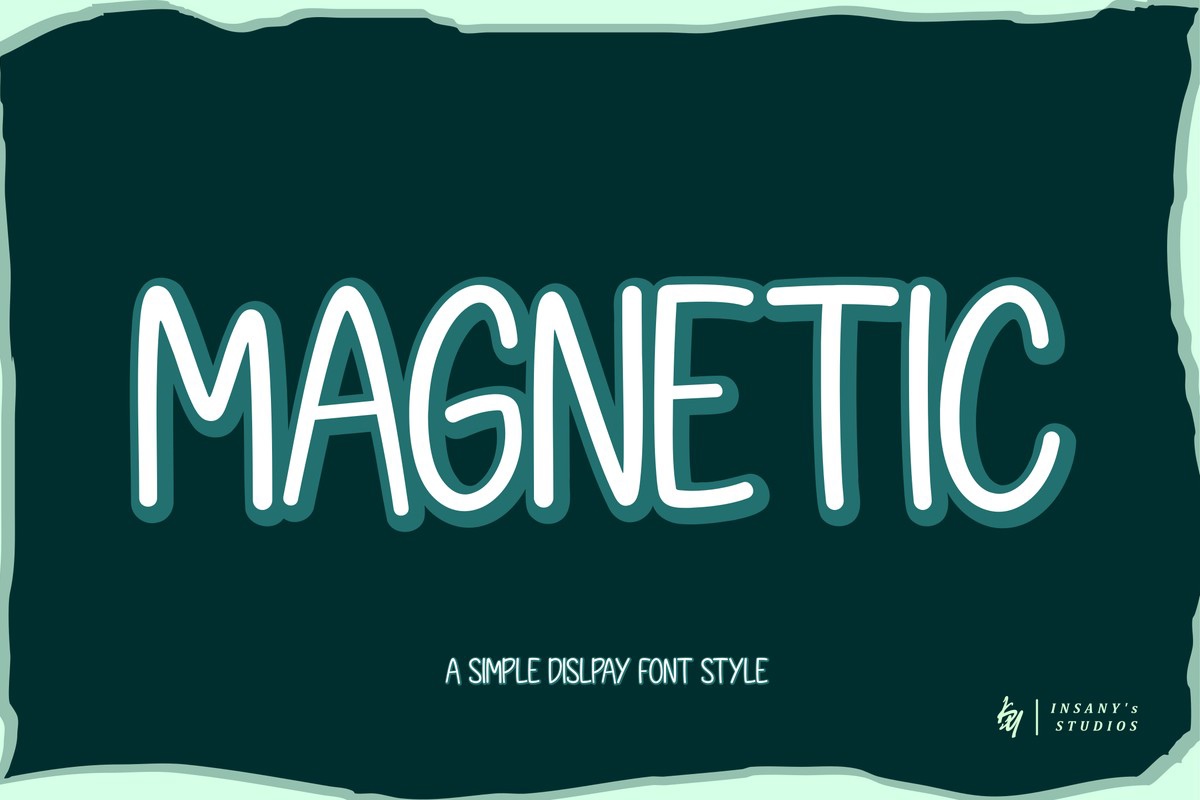 Шрифт Magnetic