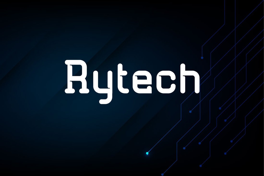 Шрифт Rytech