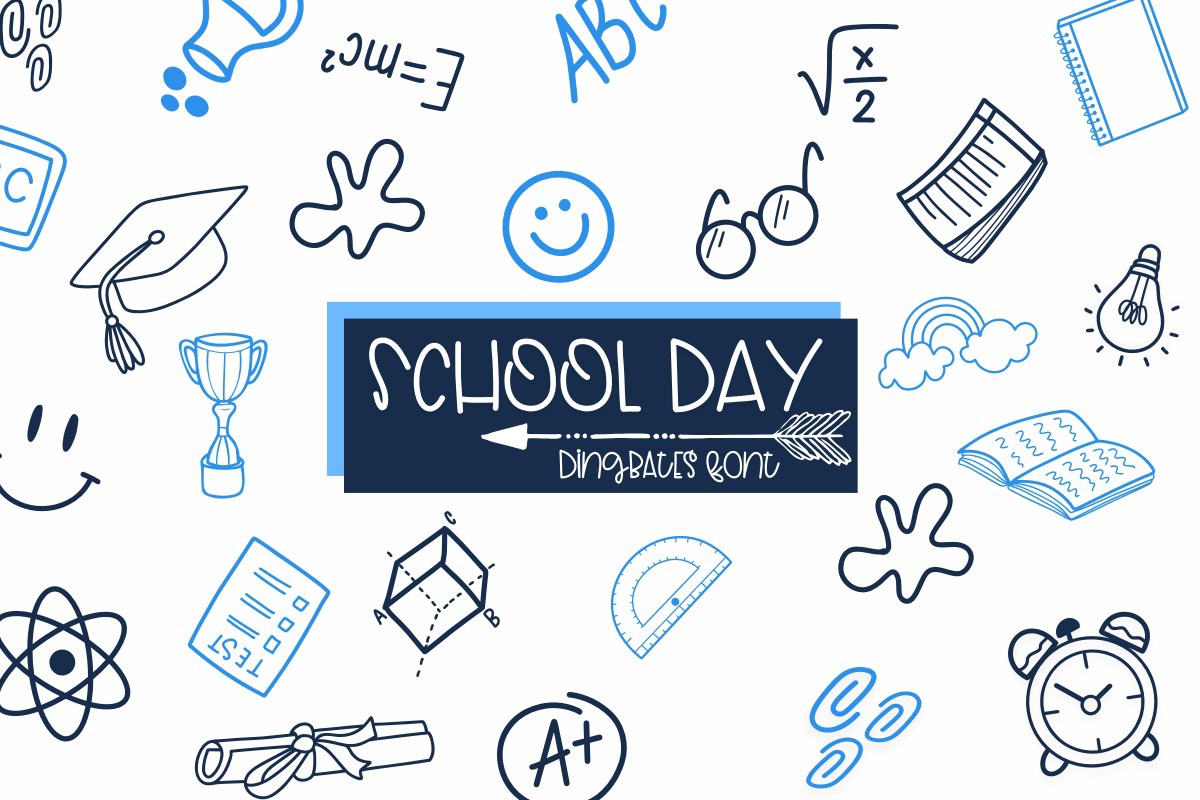 Шрифт School Day