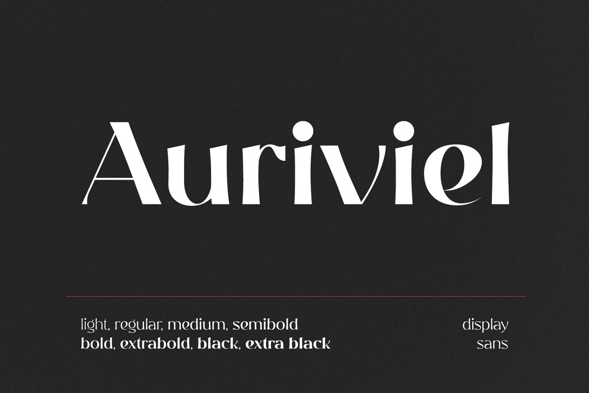 Шрифт Auriviel