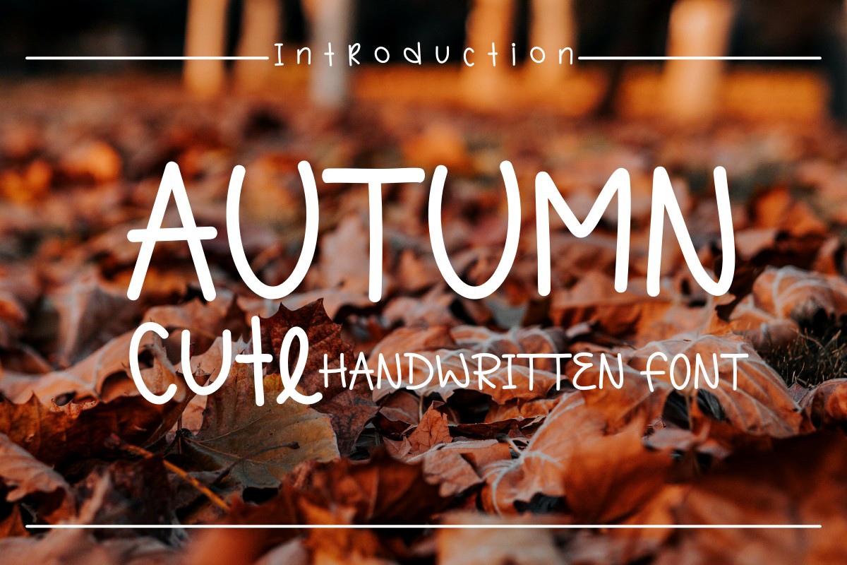 Шрифт Autumn Cute