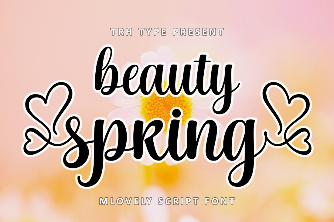 Шрифт Beauty Spring