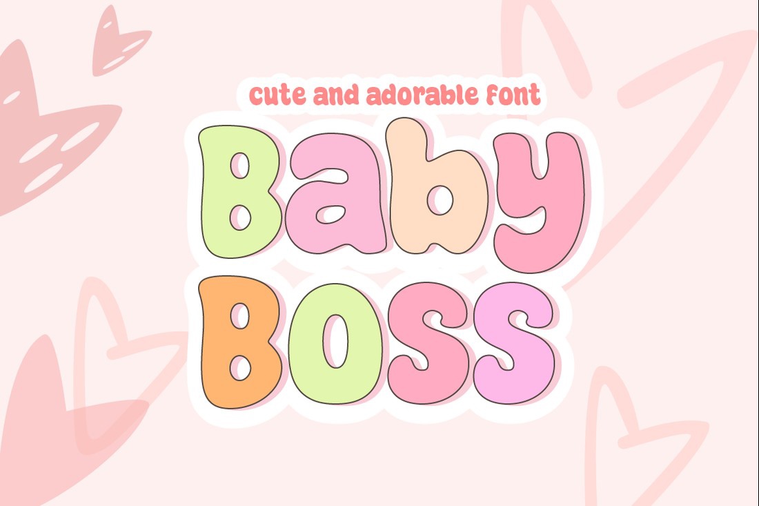 Шрифт Baby Boss