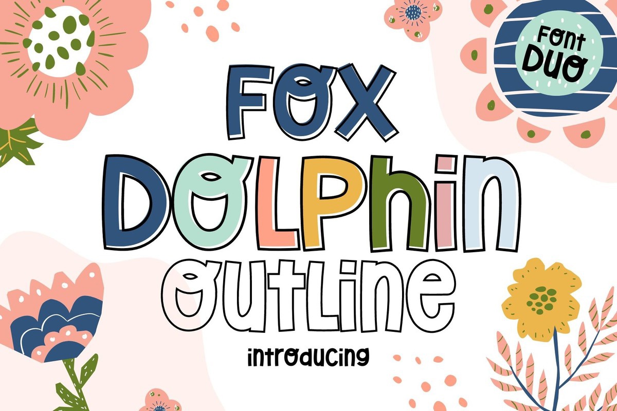 Шрифт Fox Dolphin