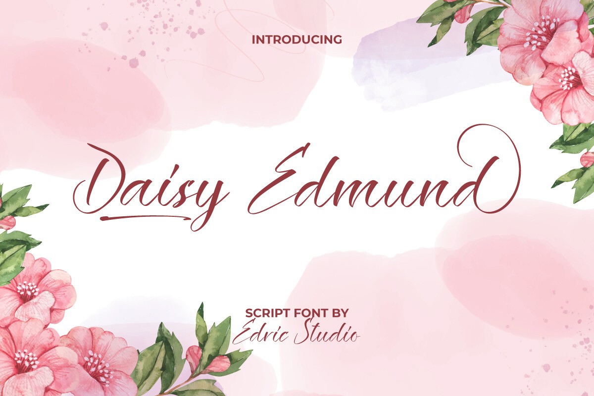 Шрифт Daisy Edmund