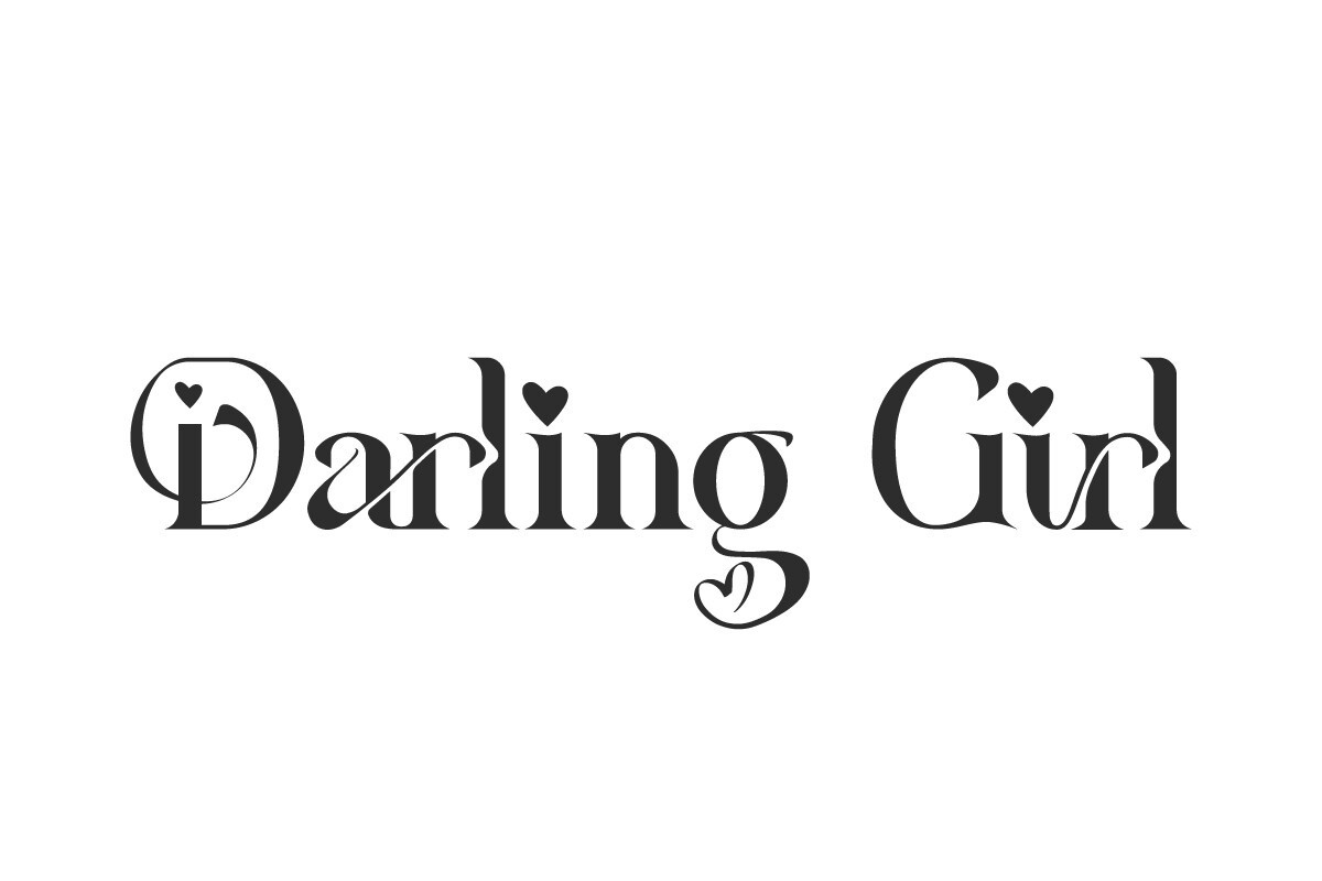 Шрифт Darling Girl