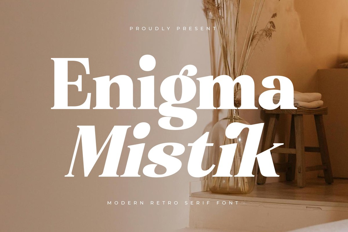 Шрифт Enigma Mistik