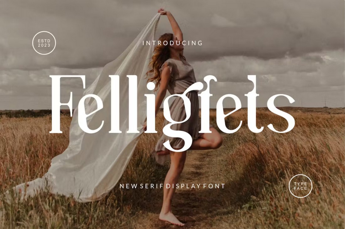 Шрифт Felligfets