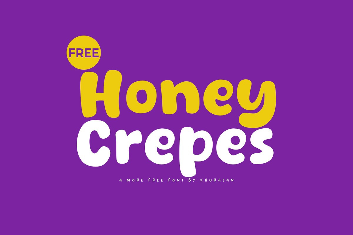 Шрифт Honey Crepes