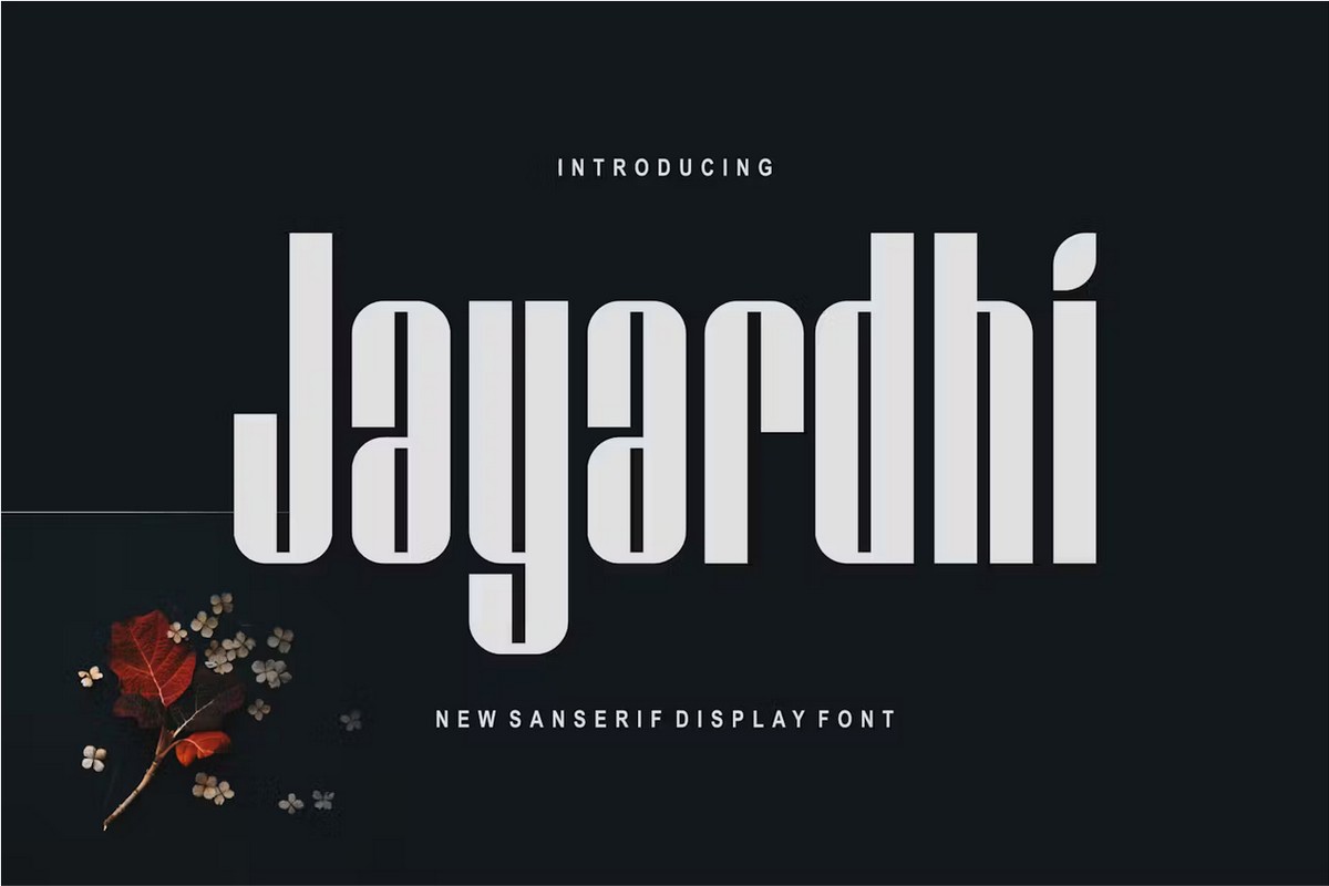 Шрифт Jayardhi