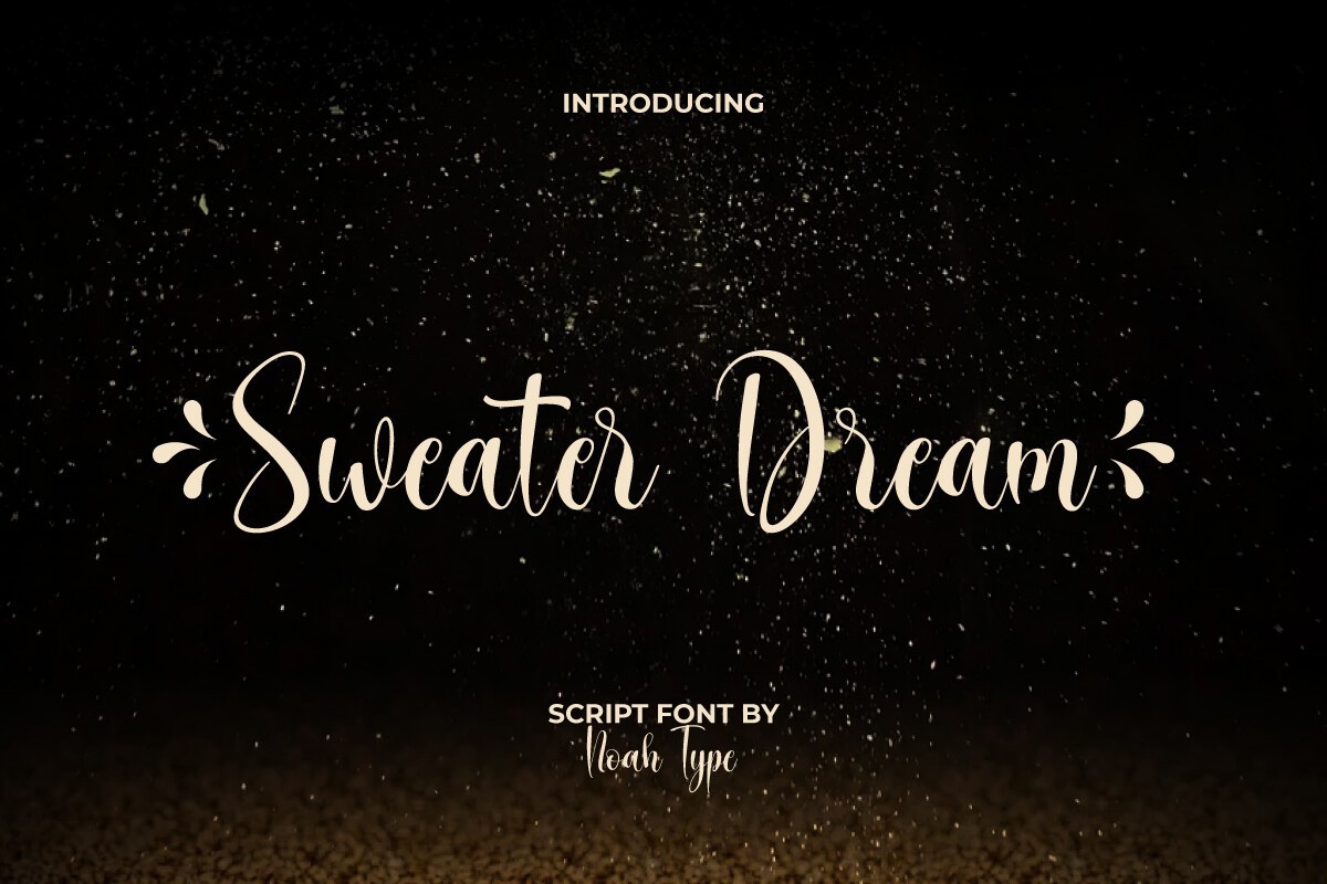 Шрифт Sweater Dream