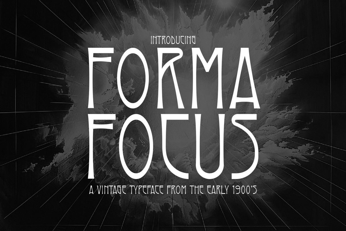 Шрифт Forma Focus