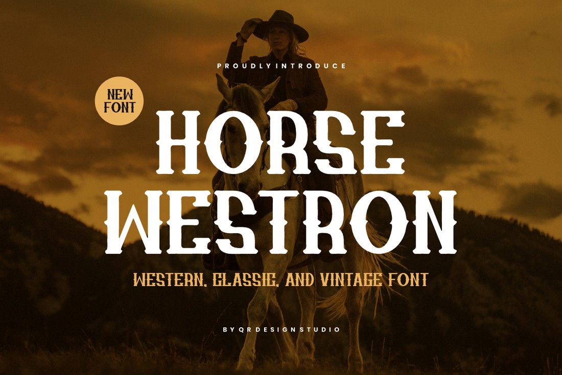 Шрифт Horse Westron