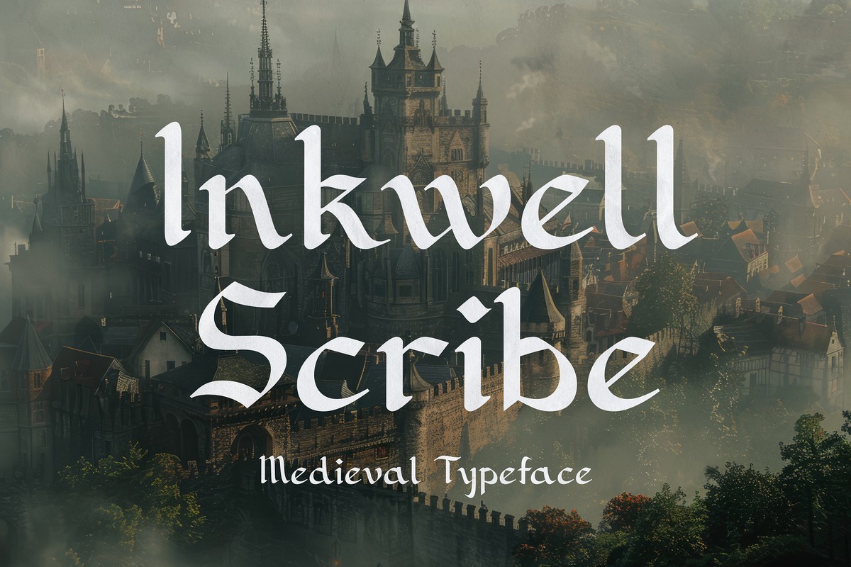 Шрифт Inkwell Scribe