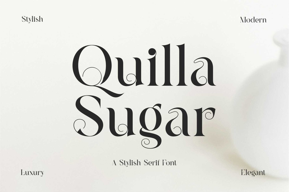 Шрифт Quilla Sugar