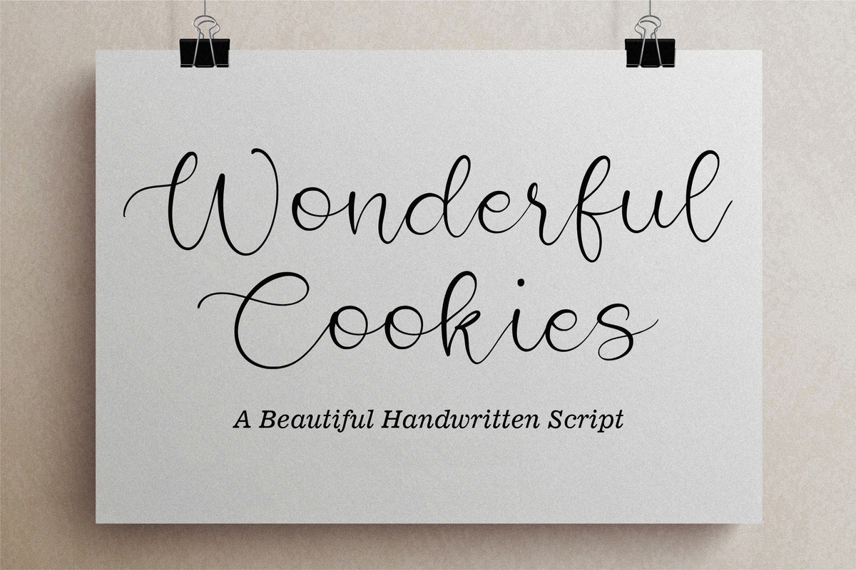 Wonderful Cookies