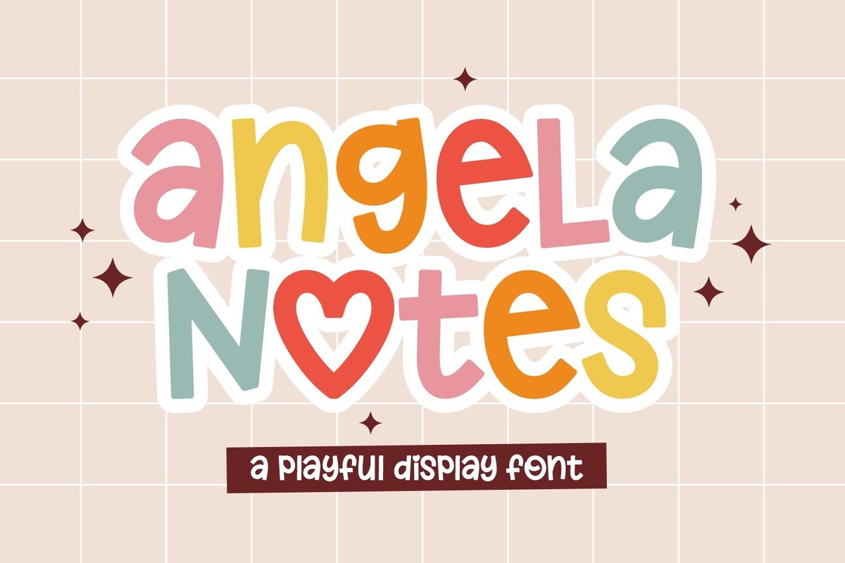 Шрифт Angela Notes