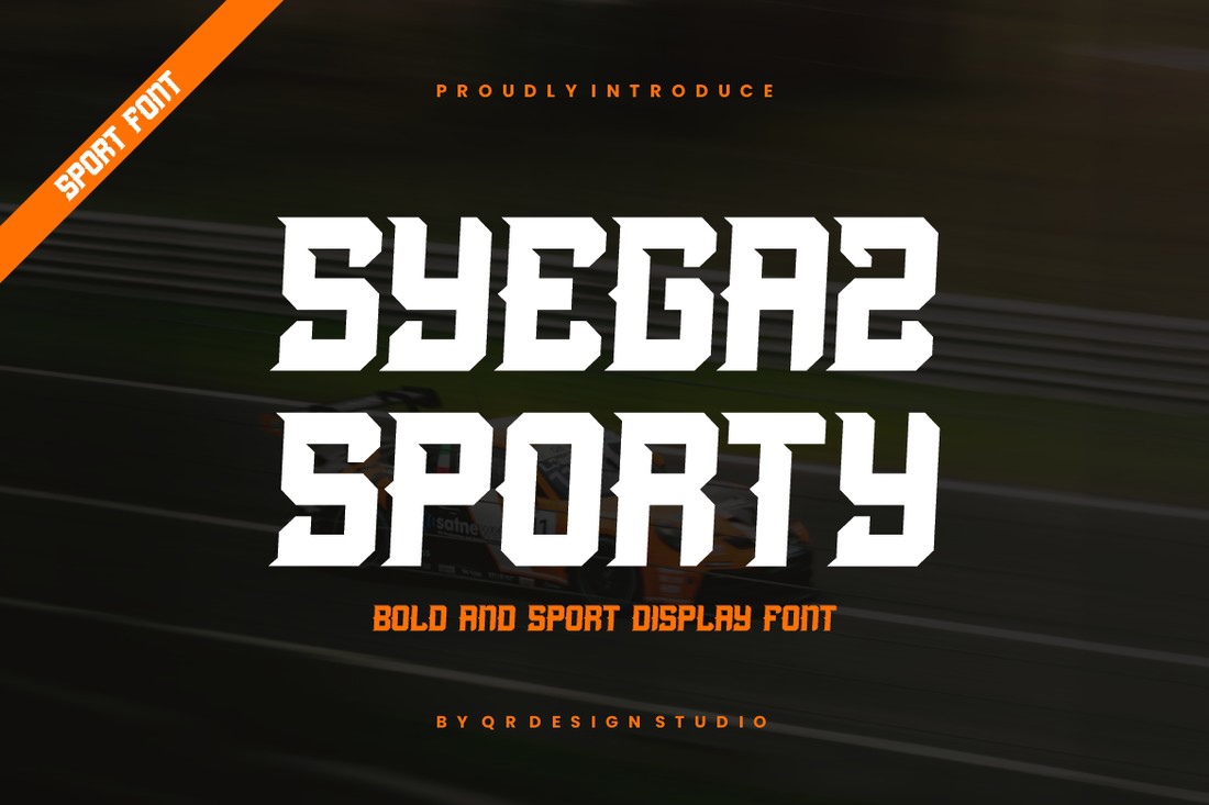 Шрифт Syegaz Sporty