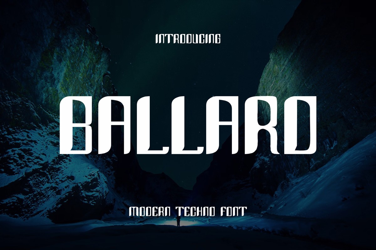 Шрифт Ballard