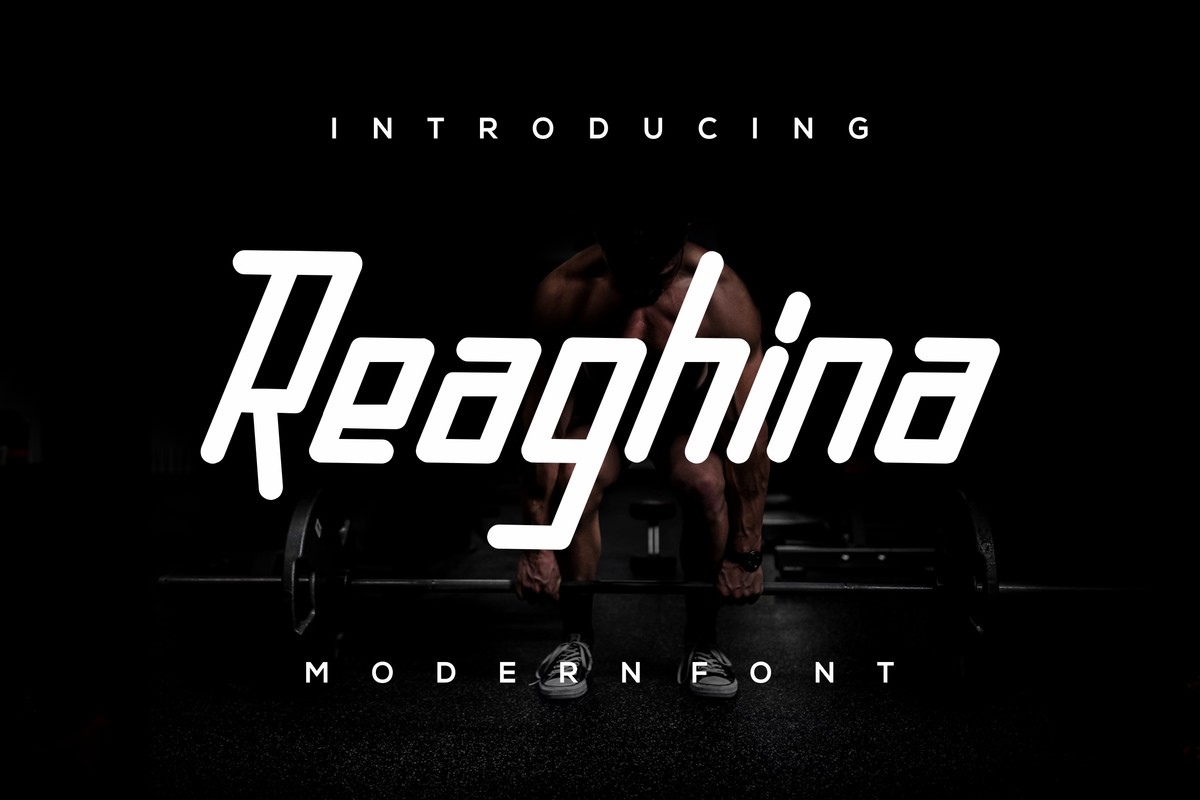 Шрифт Reaghina