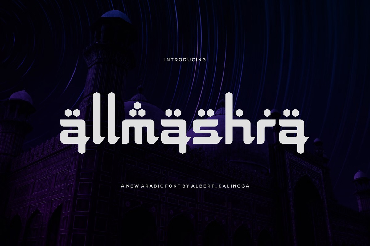 Шрифт Allmashra