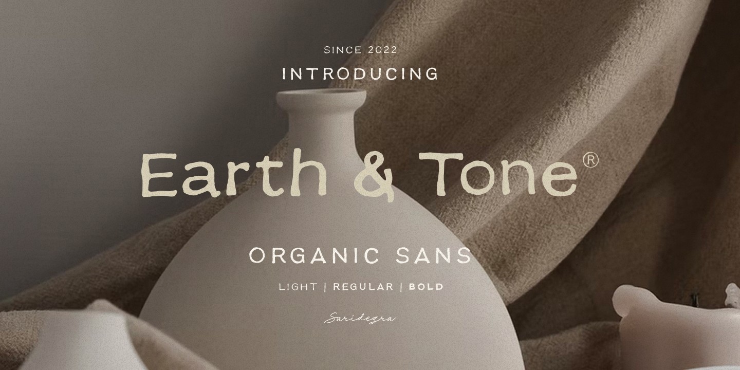 Шрифт Earth Tone