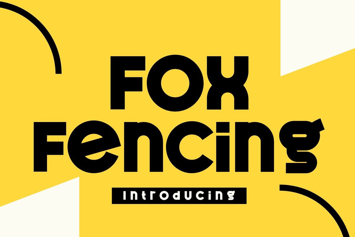 Шрифт Fox Fencing