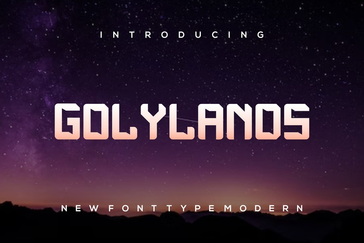 Шрифт Golylands