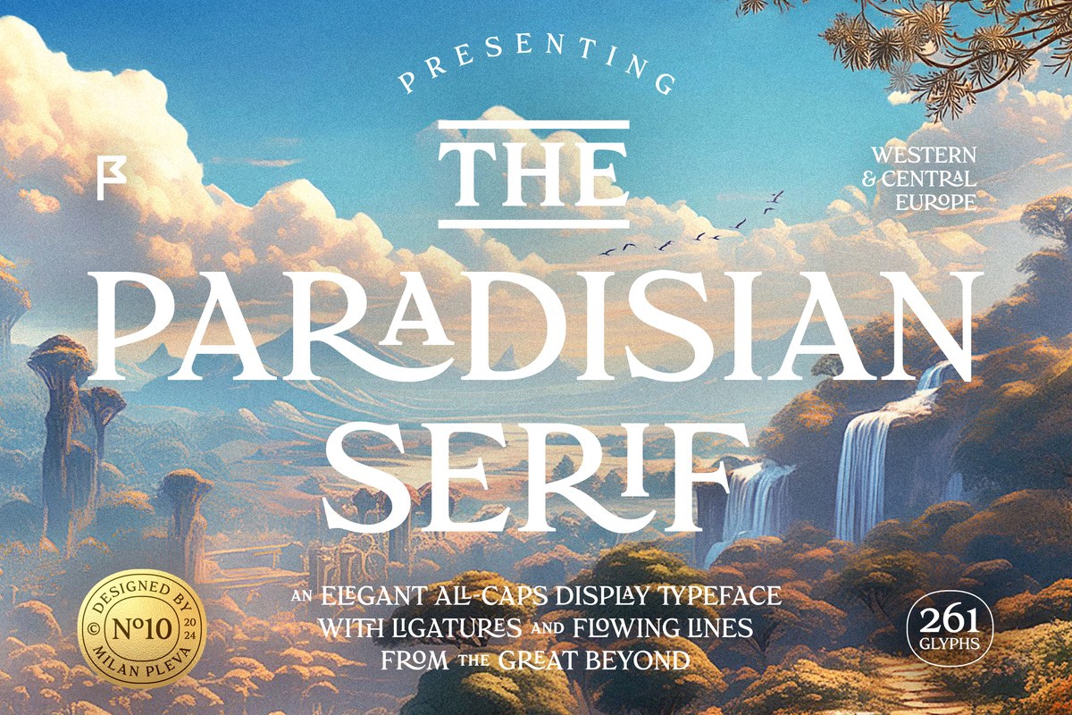 Шрифт Paradisian Serif