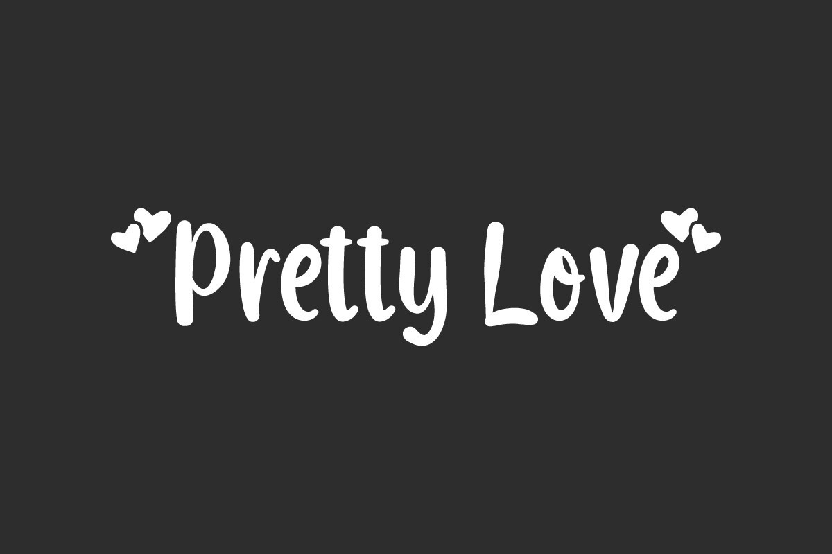 Шрифт Pretty Love