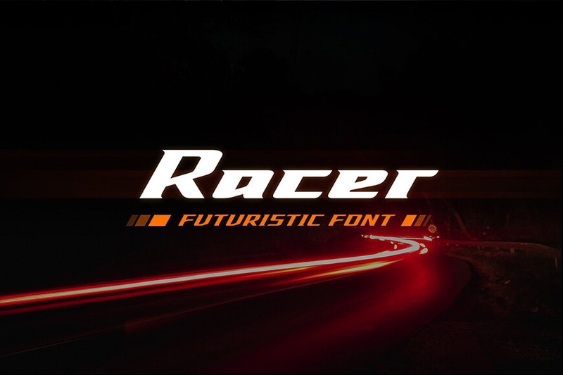 Шрифт Racer