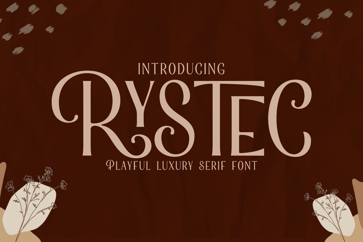 Шрифт Rystec