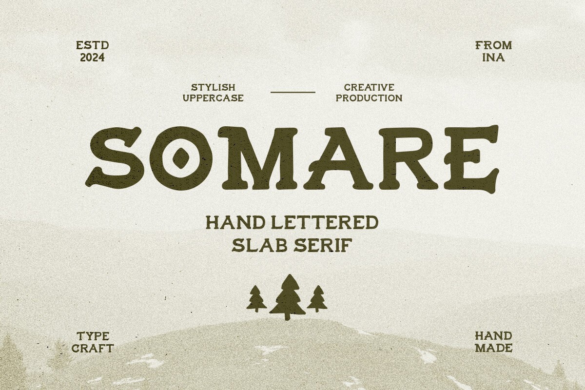 Шрифт Somare