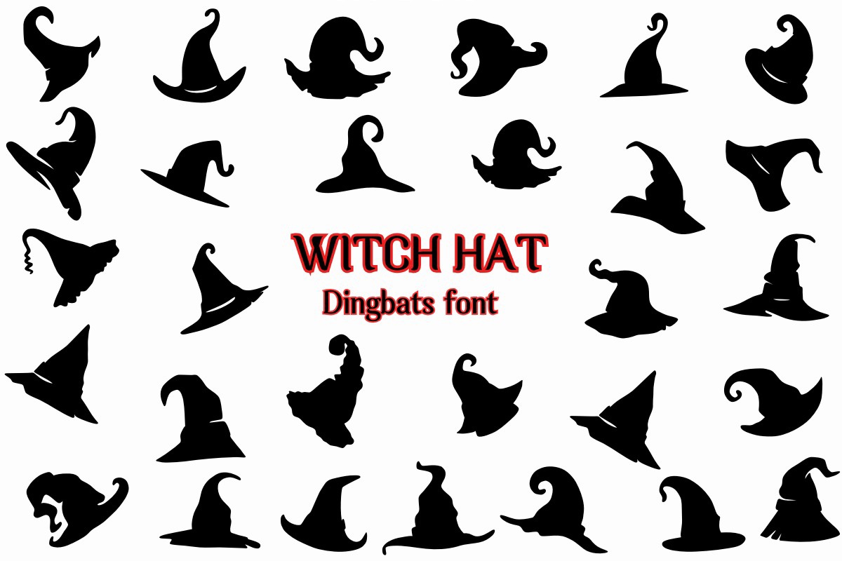 Шрифт Witch Hat